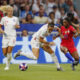 Crystal Dunn and Lucy Bronze